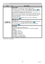 Preview for 58 page of Maxell MP-WU5503 User Manual