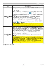 Preview for 71 page of Maxell MP-WU5503 User Manual