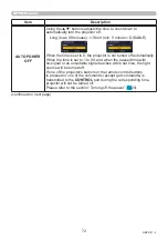 Preview for 72 page of Maxell MP-WU5503 User Manual