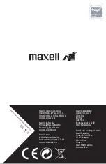 Предварительный просмотр 58 страницы Maxell MSS-FS1 User Manual