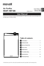 Preview for 1 page of Maxell MXAP-HEP200 User Manual