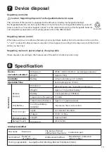 Preview for 13 page of Maxell MXES-FR230 User Manual