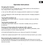 Preview for 8 page of Maxell MXH-BT100 User Manual