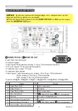 Preview for 4 page of Maxell PJLink MC-WU8460 User Manual