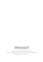 Preview for 37 page of maxem HOME Maxem 5 Installation Manual