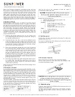 Предварительный просмотр 4 страницы Maxeon SunPower SPR-MAX5-400-E3-AC Safety And Installation Instructions Manual