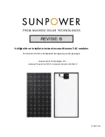 Предварительный просмотр 25 страницы Maxeon SunPower SPR-MAX5-400-E3-AC Safety And Installation Instructions Manual