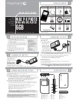 Preview for 1 page of Maxfield 6GB Quick Start Manual