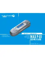 Maxfield MAX P-01 User Manual предпросмотр