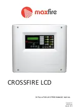 Preview for 1 page of Maxfire CROSSFIRE LCD Manual