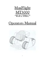 Preview for 8 page of MaxFlight MT3000 ELECTRIC Manual