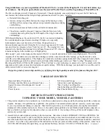 Предварительный просмотр 2 страницы Maxford USA HUGHES H-1 Instruction Manual