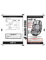 Maxi-Cosi 4358-4583 User Manual preview