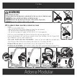 Предварительный просмотр 11 страницы Maxi-Cosi Adorra CV371 User Manual