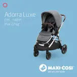 Предварительный просмотр 1 страницы Maxi-Cosi Adorra Luxe Instructions For Use Manual