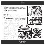 Предварительный просмотр 8 страницы Maxi-Cosi Adorra TR430 User Manual