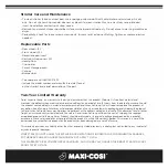 Предварительный просмотр 12 страницы Maxi-Cosi Adorra TR430 User Manual