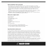 Предварительный просмотр 24 страницы Maxi-Cosi Adorra TR430 User Manual