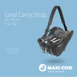 Maxi-Cosi Coral Carry Strap Instructions For Use Manual preview
