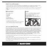 Preview for 12 page of Maxi-Cosi CV258 User Manual