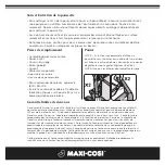 Preview for 24 page of Maxi-Cosi CV258 User Manual