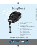 Maxi-Cosi EasyBase Instructions For Use Manual preview