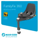 Maxi-Cosi FamilyFix 360 Instruction Manual preview