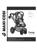 Maxi-Cosi Foray CV053 User Manual предпросмотр