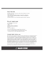 Предварительный просмотр 24 страницы Maxi-Cosi Foray CV053 User Manual