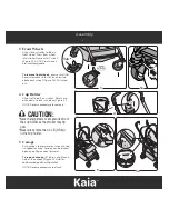 Предварительный просмотр 5 страницы Maxi-Cosi Kaia CV254 User Manual