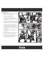 Предварительный просмотр 10 страницы Maxi-Cosi Kaia CV254 User Manual