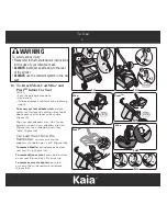 Предварительный просмотр 11 страницы Maxi-Cosi Kaia CV254 User Manual