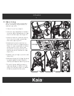 Предварительный просмотр 22 страницы Maxi-Cosi Kaia CV254 User Manual