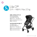 Предварительный просмотр 43 страницы Maxi-Cosi Lila CP2 Manual