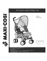 Maxi-Cosi PERLE 01443 User Manual preview