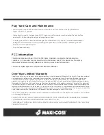 Preview for 12 page of Maxi-Cosi piazzo PY155 User Manual