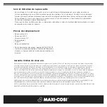 Предварительный просмотр 24 страницы Maxi-Cosi TR426 User Manual