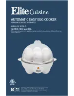 Maxi-matic Elite Cuisine EGC-007 Instruction Manual предпросмотр