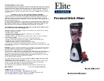 Maxi-matic Elite CUISINE EPB-2570 Instruction Manual preview