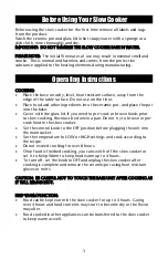 Preview for 4 page of Maxi-matic Elite Cuisine MST-600FB Instruction Manual