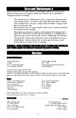 Preview for 6 page of Maxi-matic Elite Cuisine MST-600FB Instruction Manual