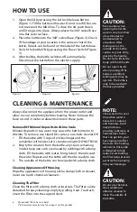 Preview for 8 page of Maxi-matic Elite PLATINUM EKT-602 Instruction Manual