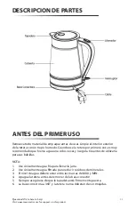 Preview for 13 page of Maxi-matic Elite PLATINUM EKT-602 Instruction Manual