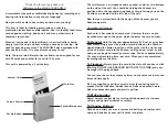 Preview for 2 page of MaxiAids VOXCOM II Instruction Manual