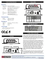 Preview for 2 page of MaxiiNet Vi30005 Installation Manual