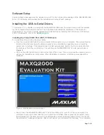 Preview for 2 page of Maxim Integrated MAXQ2000 Getting Started