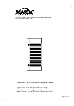 Maxim 55222CLBZ Installation Instructions preview