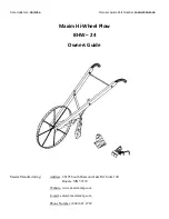 Maxim BHW-24 Owner'S Manual preview
