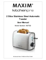 Maxim Kitchen Pro M2TSS User Manual preview