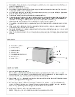 Preview for 3 page of Maxim Kitchen Pro M2TSS User Manual